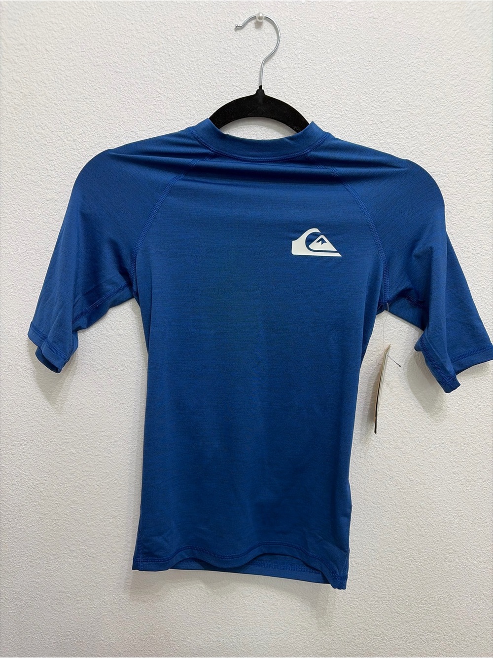 Quiksilver Kids Royal Blue Short Sleeve Rashguard